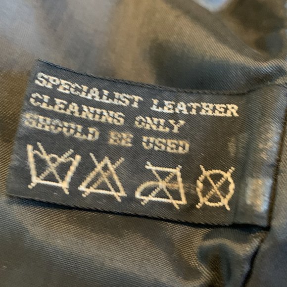 Vintage 100% Leather Women Full Length Trench Coatt   M  S  6 8 - Picture 5 of 12